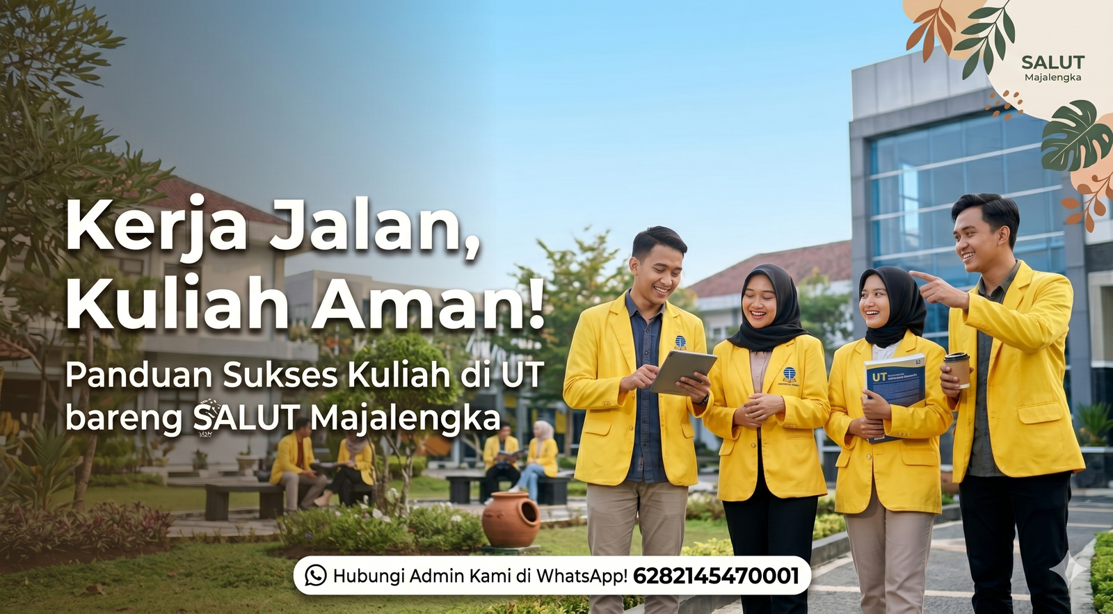 Punya Mimpi Sarjana Tapi Jadwal Kerja Kayak Wahana Halilintar? Tenang Aja!