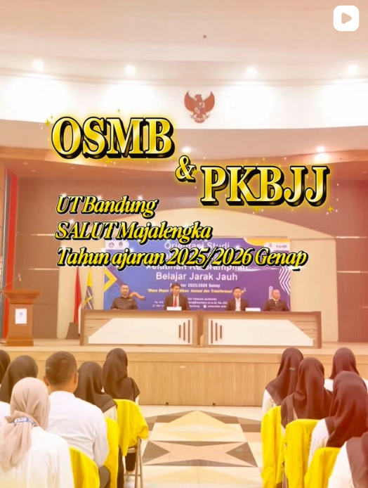 Orientasi Mahasiswa Baru dan Pelatihan Keterampilan Belajar Jarak Jauh Universitas Terbuka Sukses Digelar di Majalengka